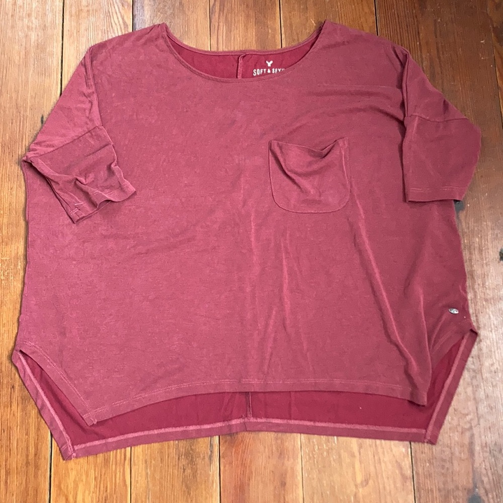 Soft &sexy American Eagle dolman tee